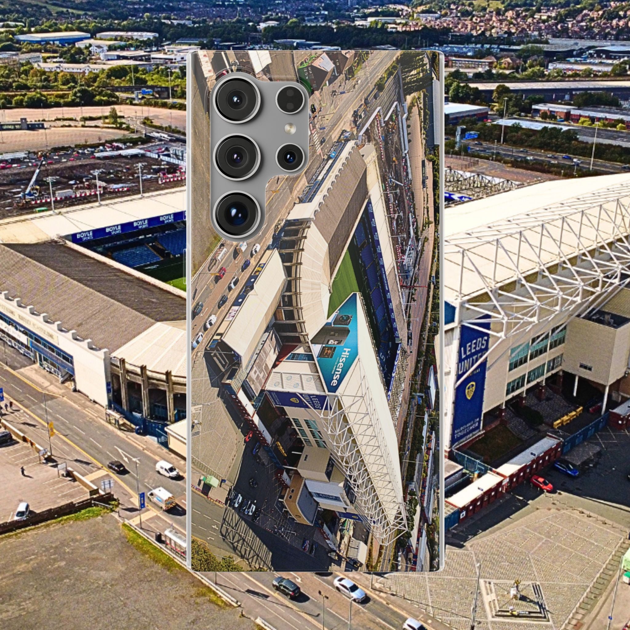 Leeds United — Elland Road Stadium — Flexi Phone Case — Yorkshire
