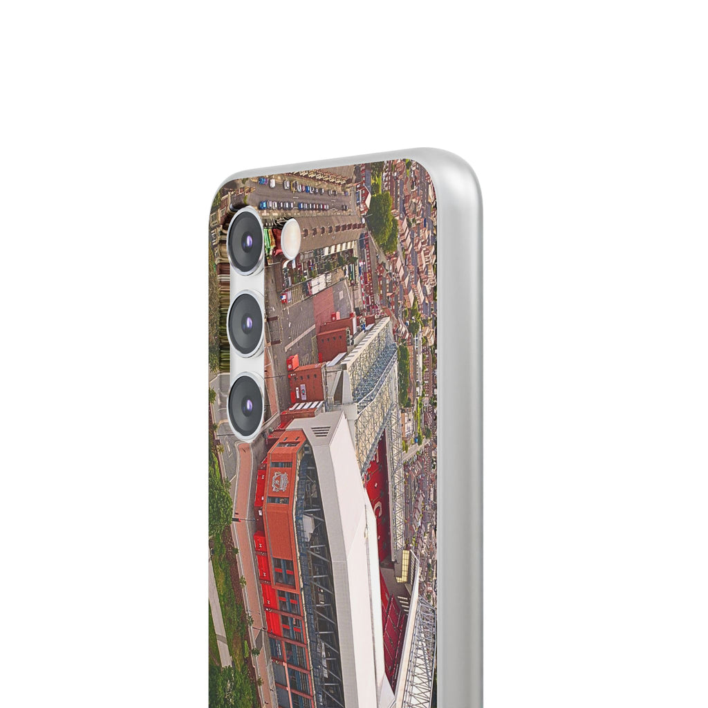 Liverpool Anfield Aerial Flexi Phone Case — Anfield Stadium Photo iPhone Cover