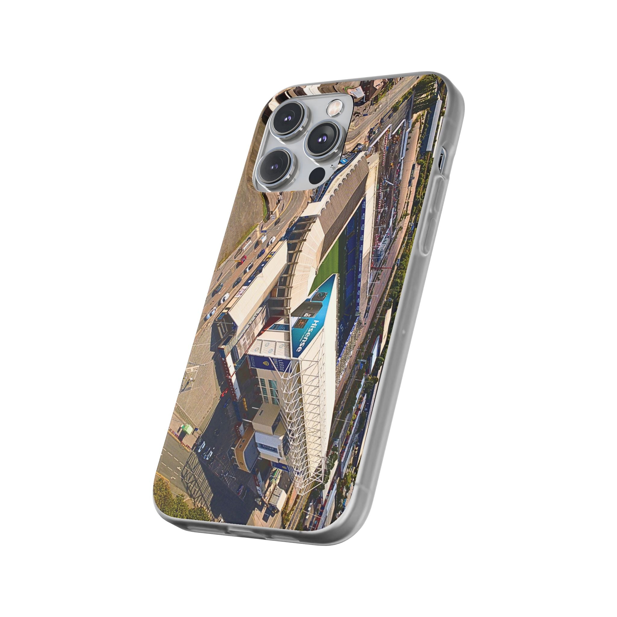 Leeds United — Elland Road Stadium — Flexi Phone Case — Yorkshire
