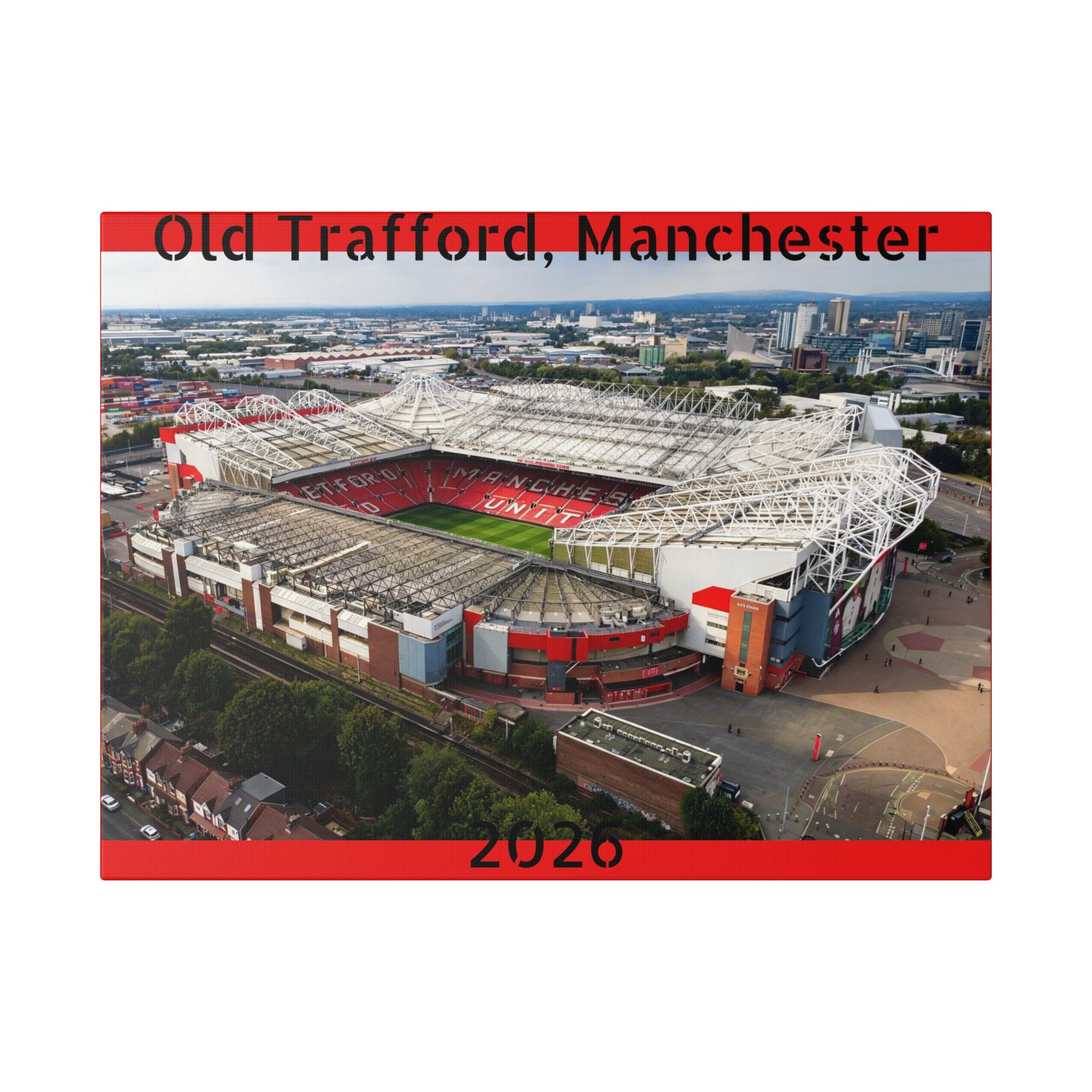 Old Trafford, Manchester 2026 Canvas Print