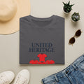 Manchester United Heritage Tee — "UNITED HERITAGE" Red Jersey Graphic T-Shirt