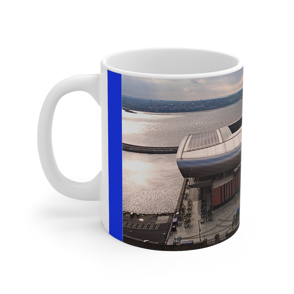 Everton FC Hill Dickinson Stadium 11oz Ceramic Mug.