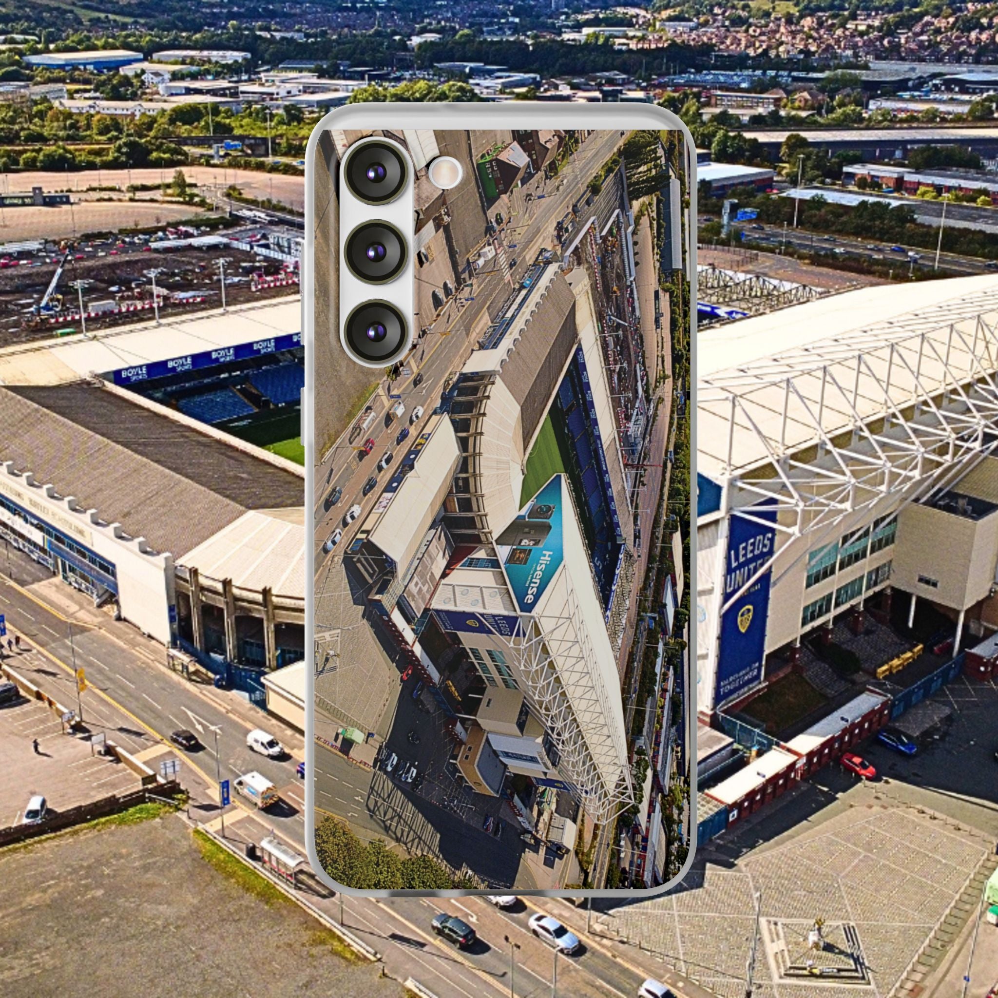Leeds United — Elland Road Stadium — Flexi Phone Case — Yorkshire