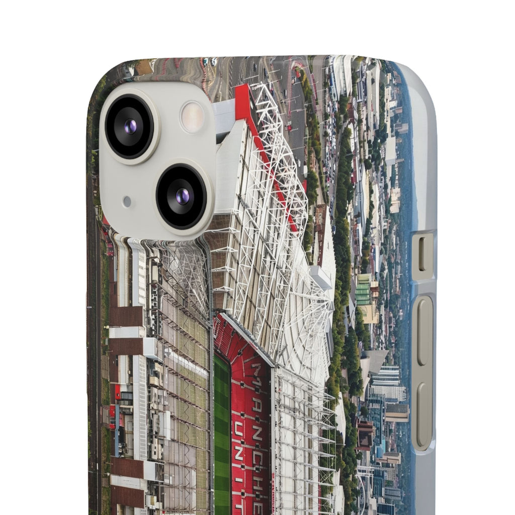 Old Trafford Aerial Side View — Manchester United — Premium Phone Case