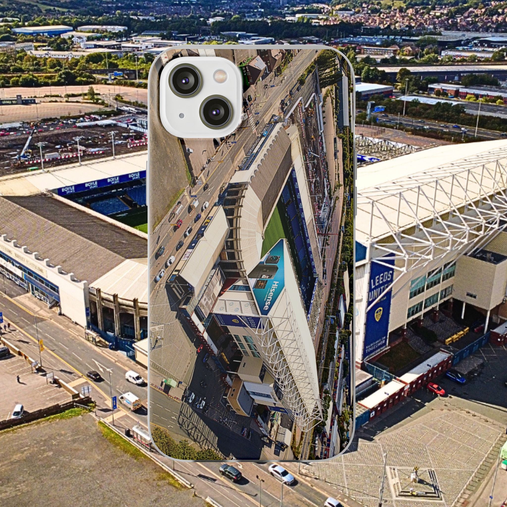 Leeds United — Elland Road Stadium — Flexi Phone Case — Yorkshire