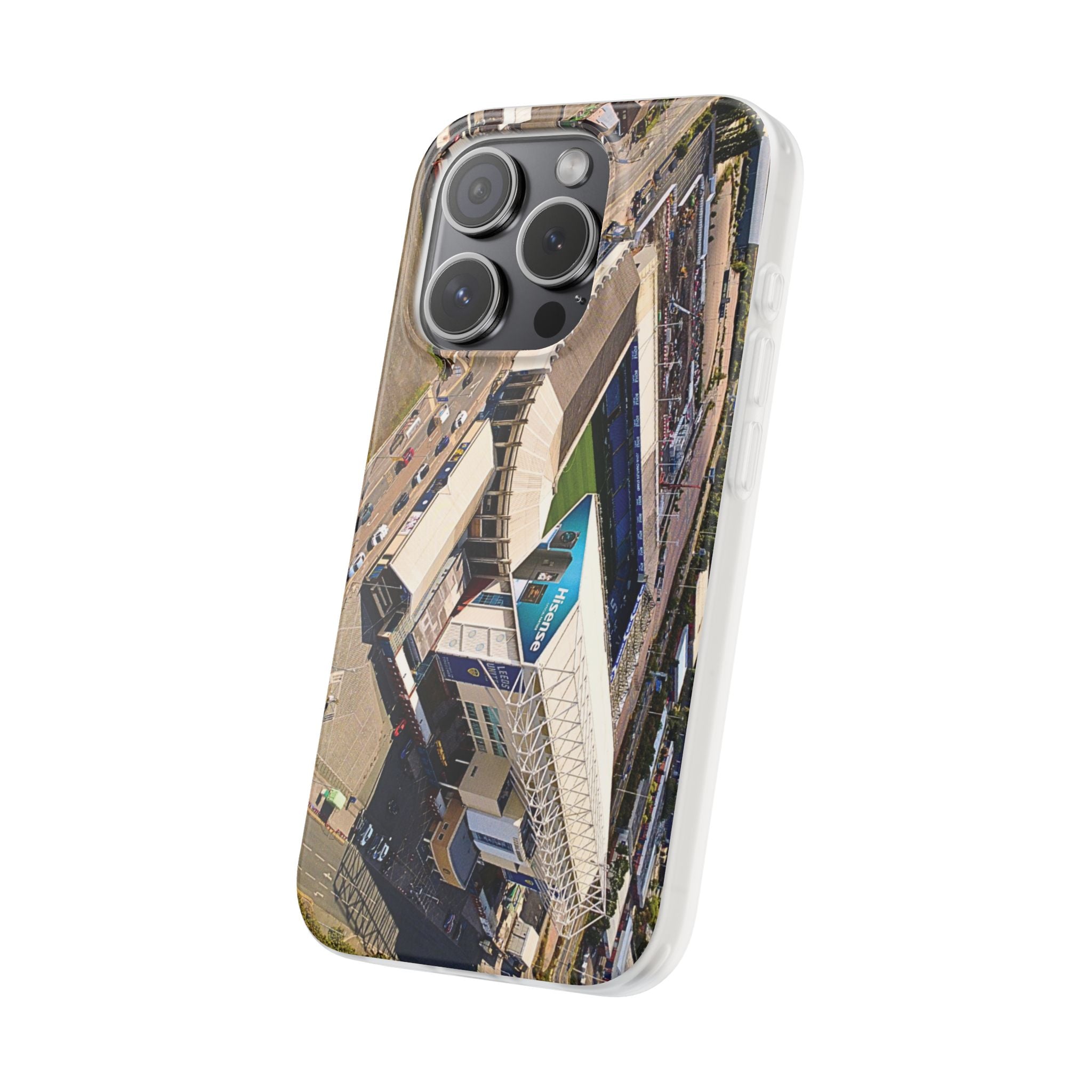 Leeds United — Elland Road Stadium — Flexi Phone Case — Yorkshire