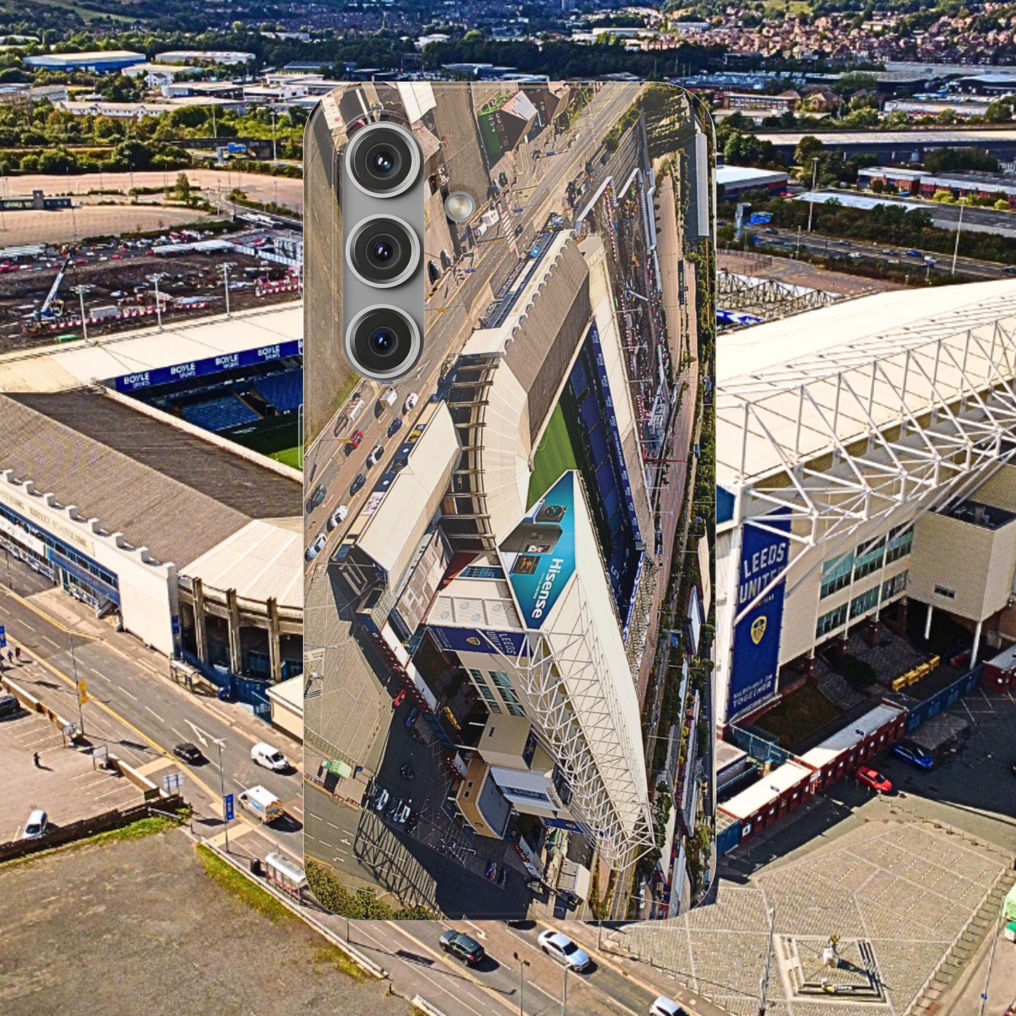 Leeds United — Elland Road Stadium — Flexi Phone Case — Yorkshire
