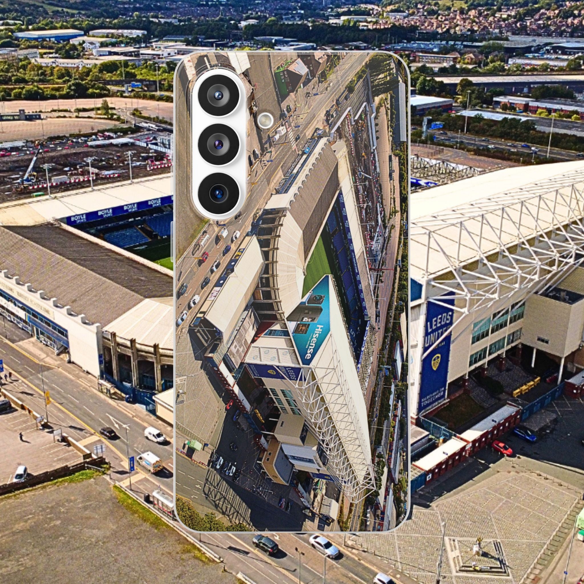 Leeds United — Elland Road Stadium — Flexi Phone Case — Yorkshire