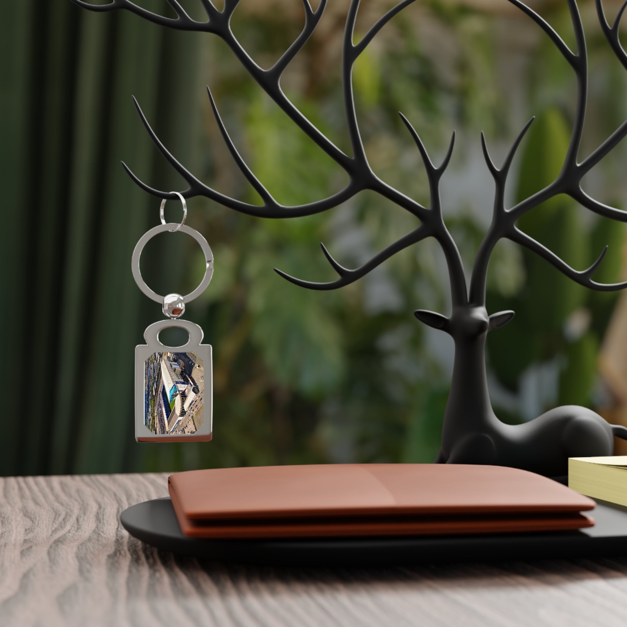 Leeds United — Elland Road Stadium — Photo Keyring — Yorkshire