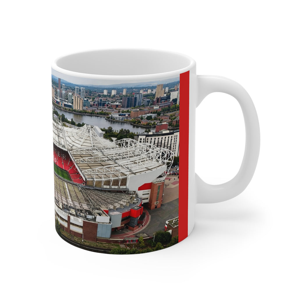 Manchester United — Old Trafford Stadium — Theatre of Dreams — 11oz Ceramic Mug