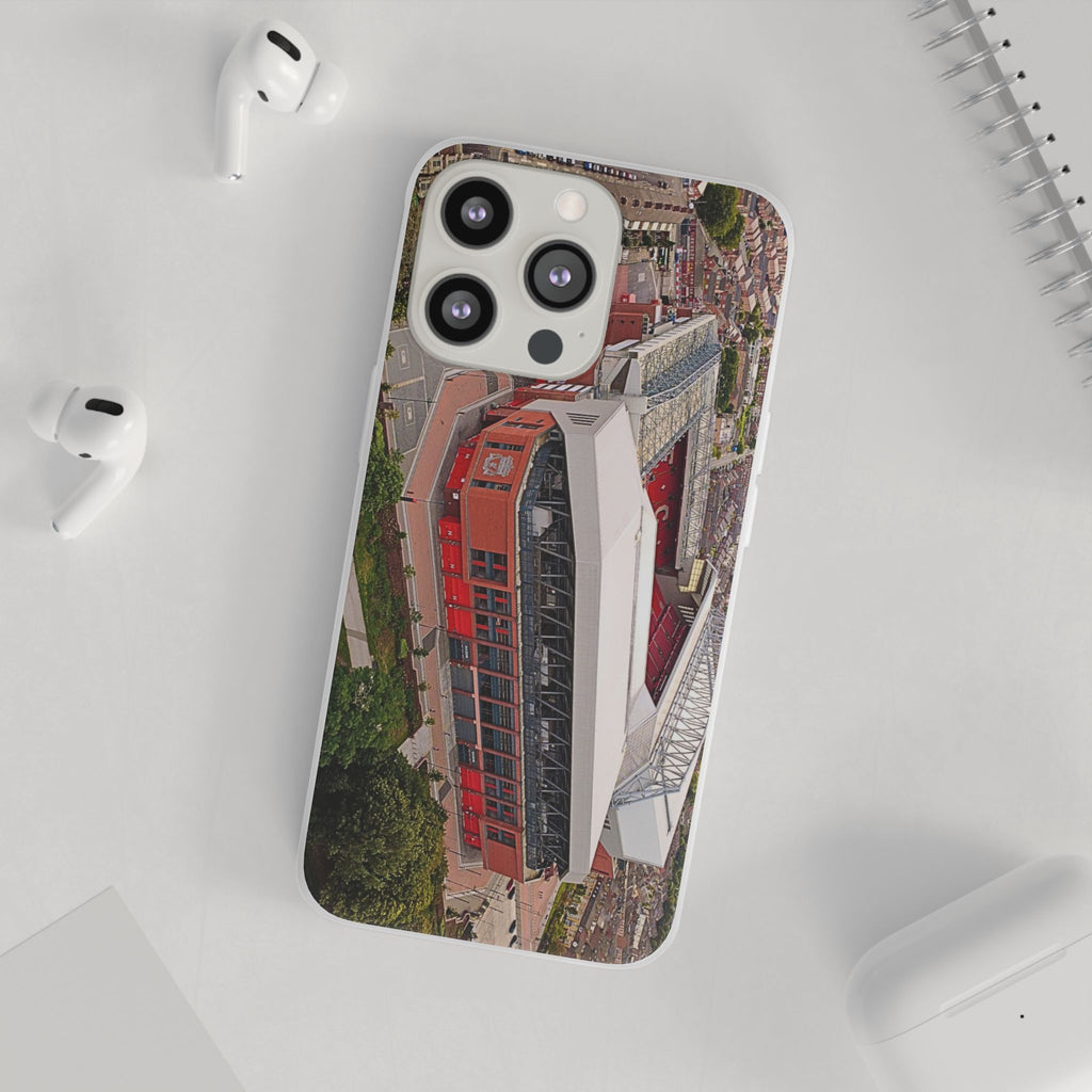 Liverpool Anfield Aerial Flexi Phone Case — Anfield Stadium Photo iPhone Cover