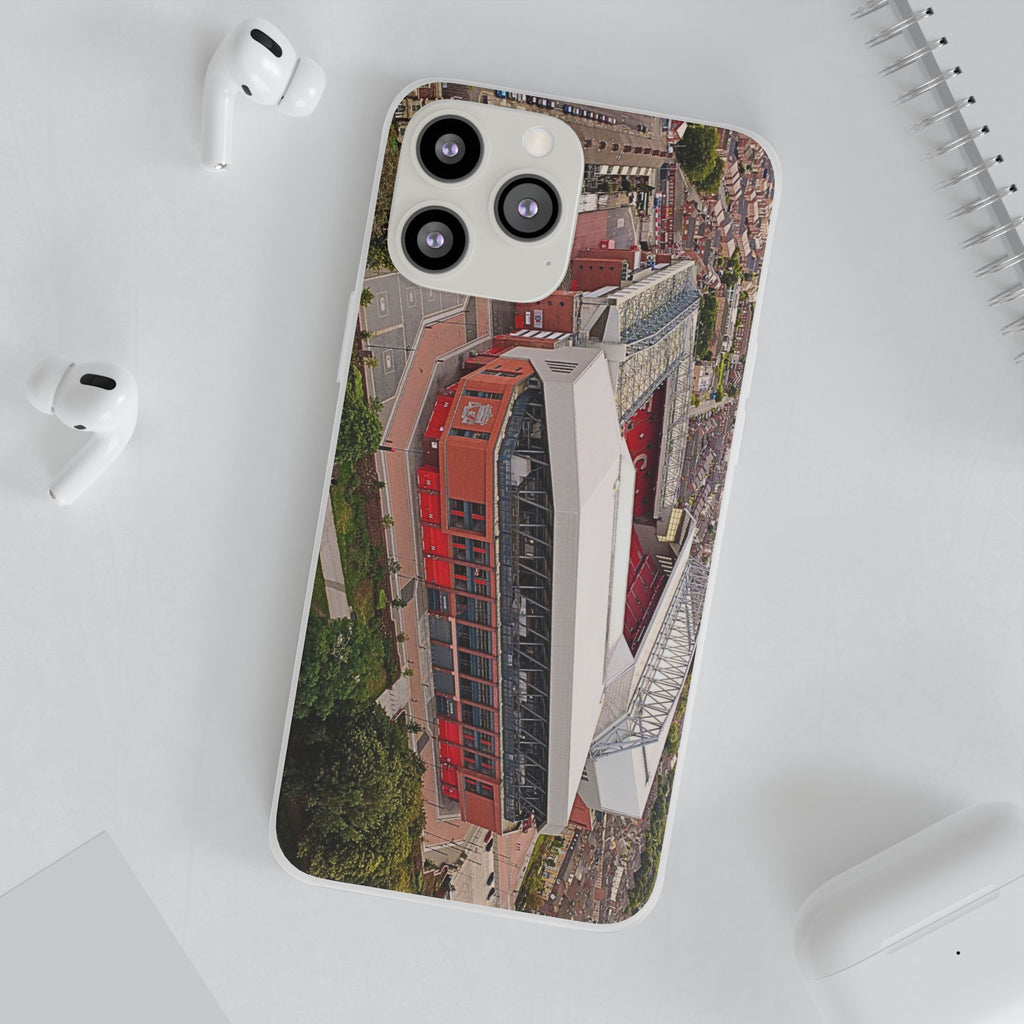 Liverpool Anfield Aerial Flexi Phone Case — Anfield Stadium Photo iPhone Cover