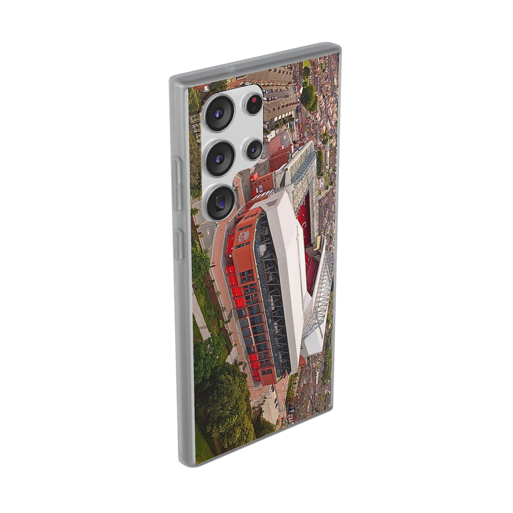 Liverpool Anfield Aerial Flexi Phone Case — Anfield Stadium Photo iPhone Cover