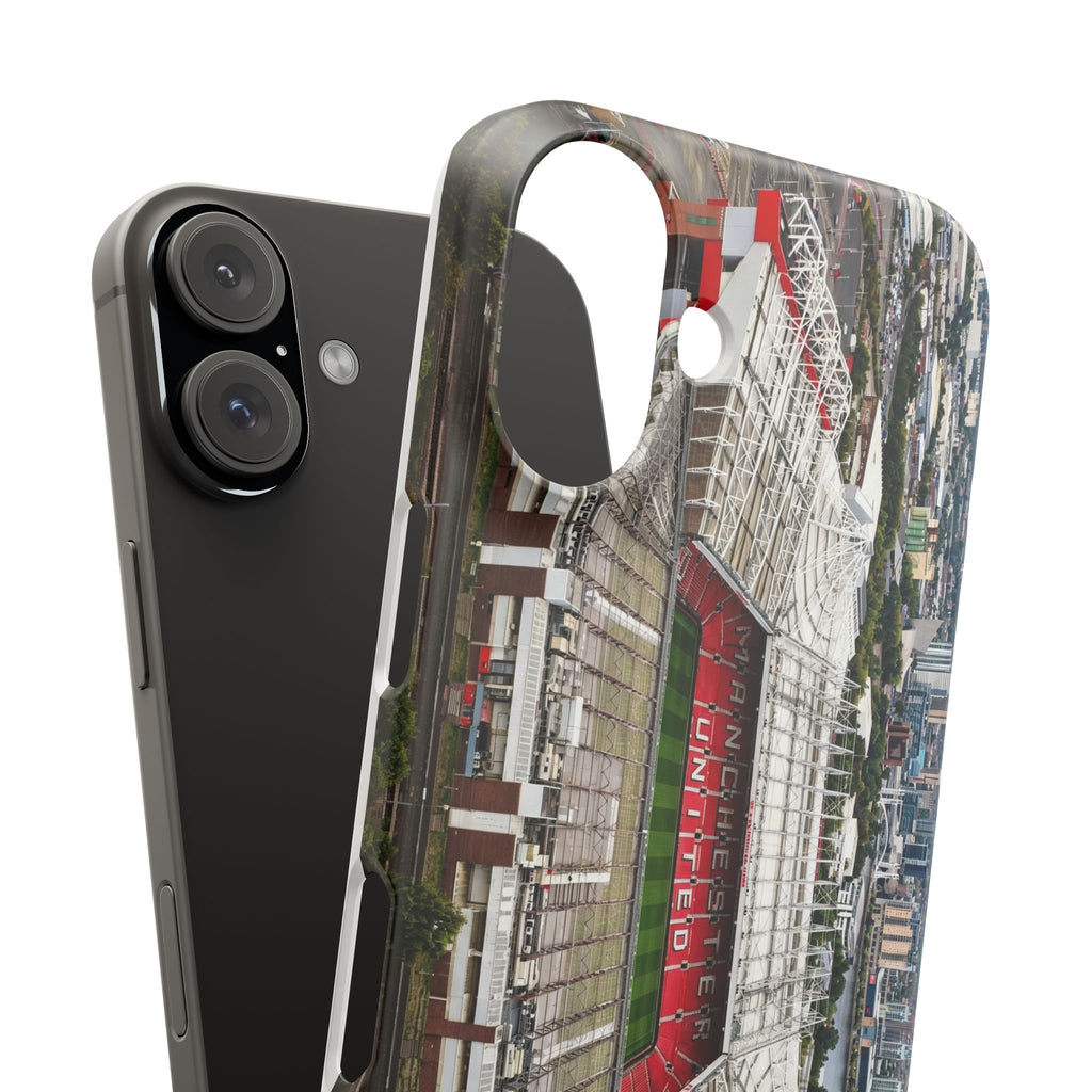 Old Trafford Aerial Side View — Manchester United — Premium Phone Case