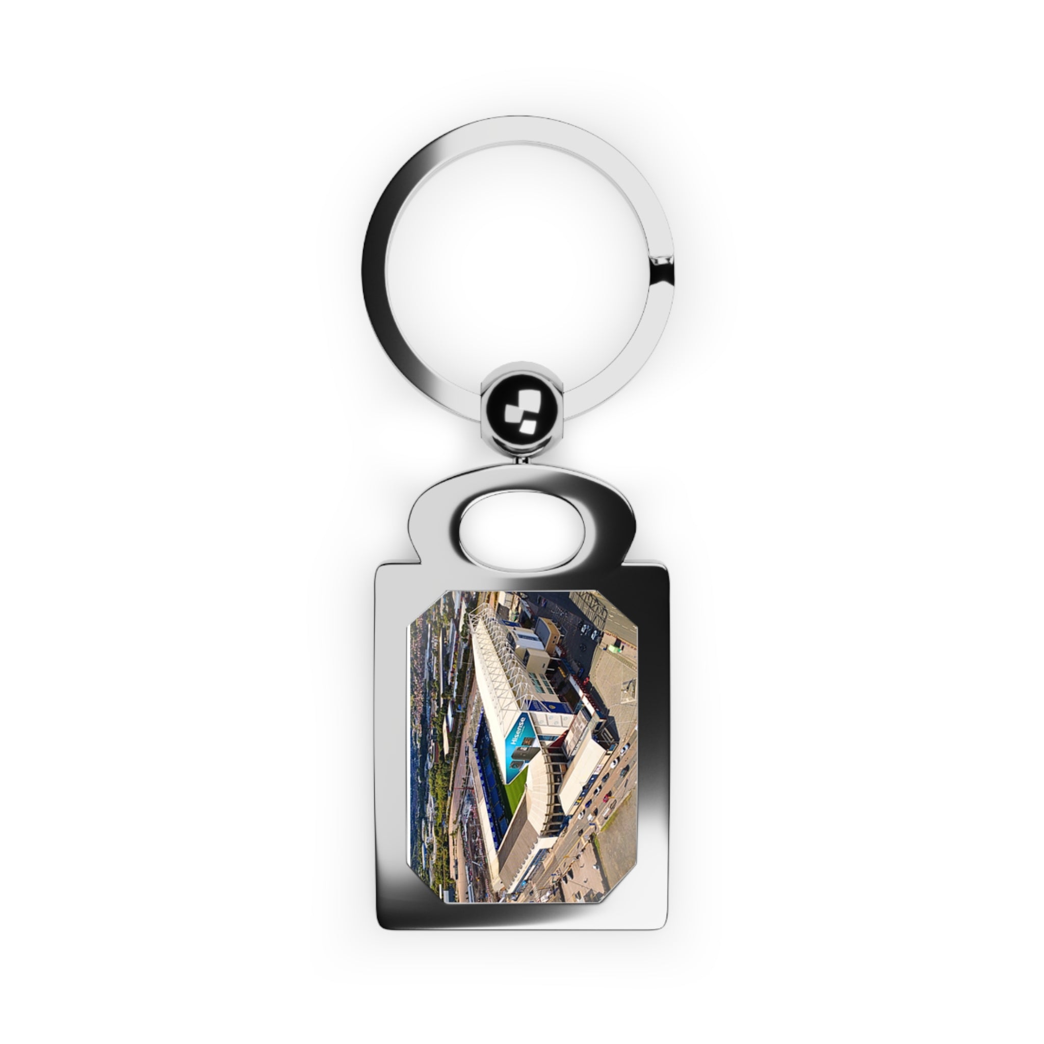 Leeds United — Elland Road Stadium — Photo Keyring — Yorkshire