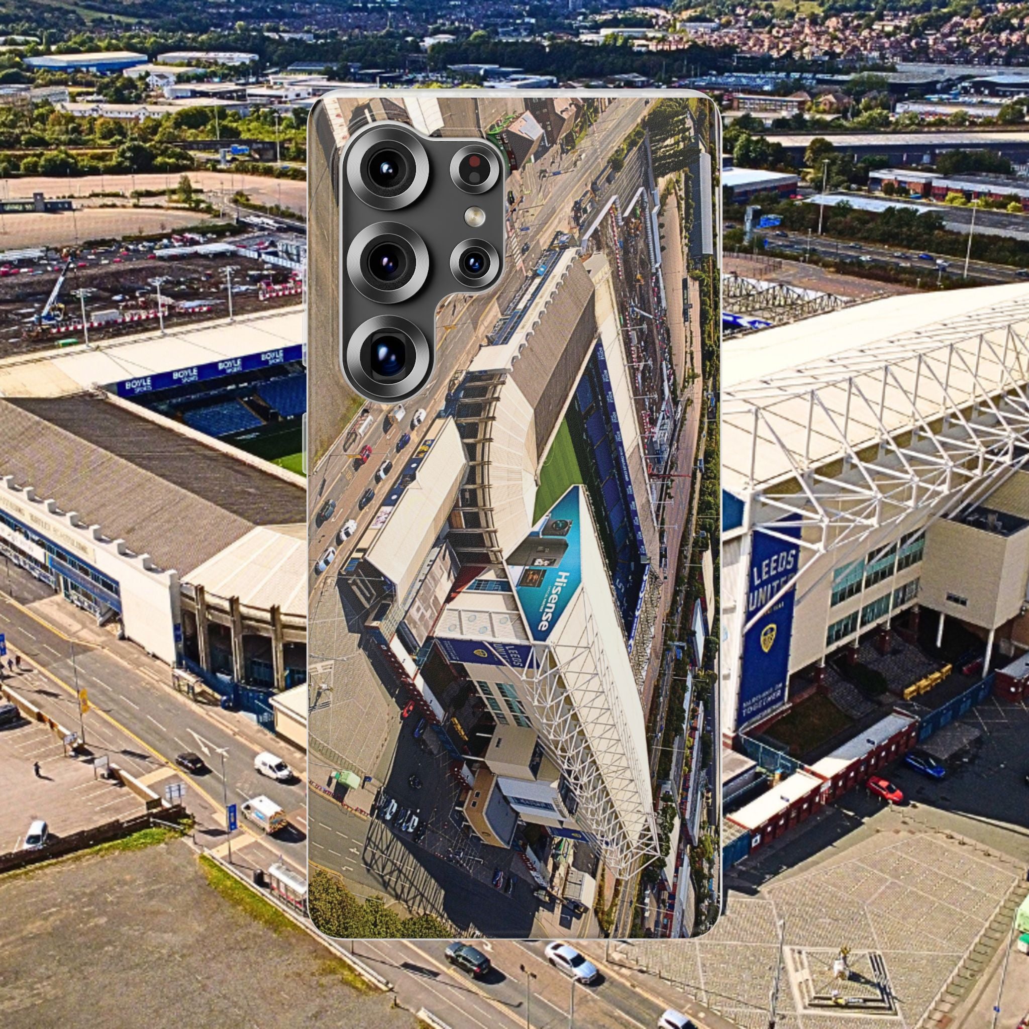 Leeds United — Elland Road Stadium — Flexi Phone Case — Yorkshire