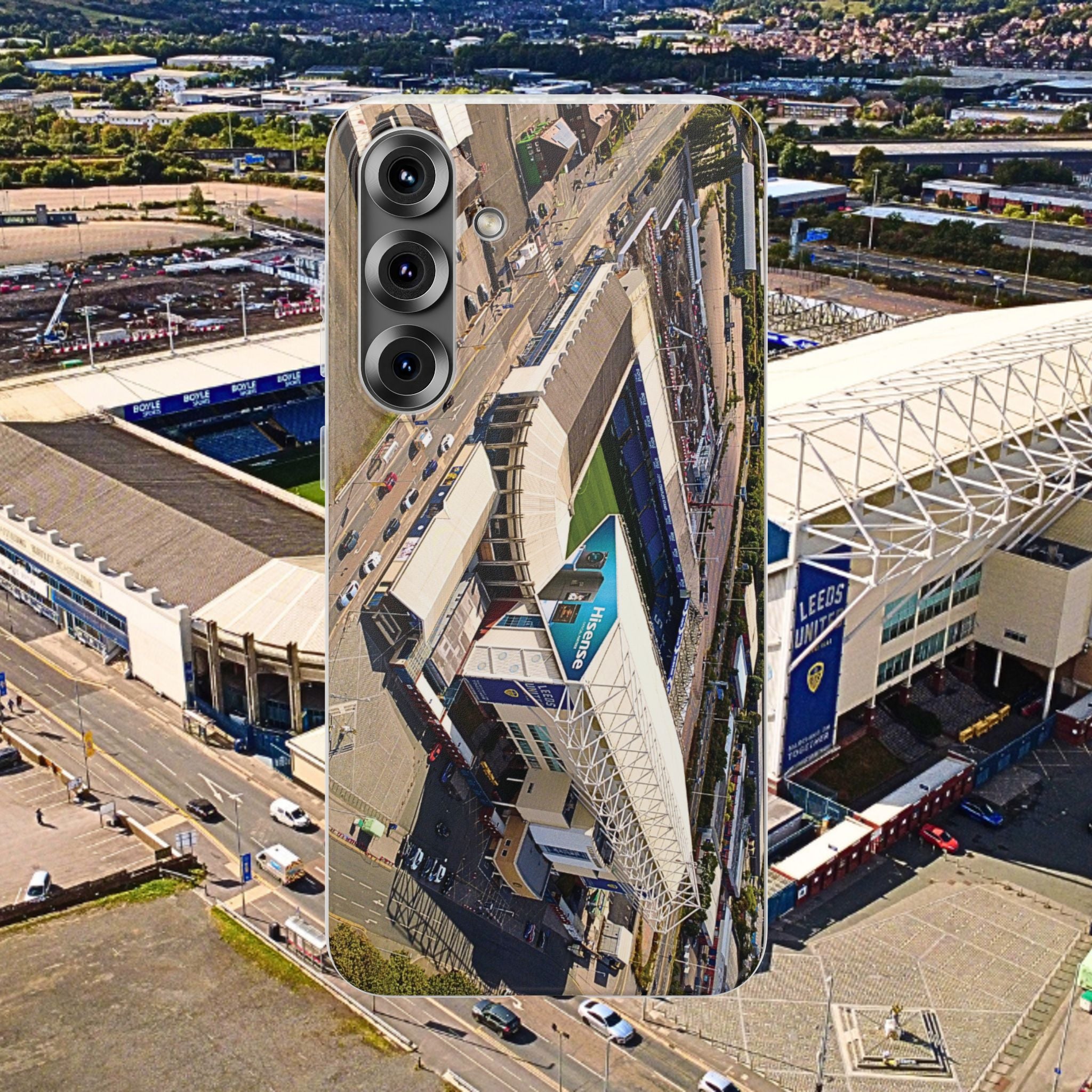 Leeds United — Elland Road Stadium — Flexi Phone Case — Yorkshire