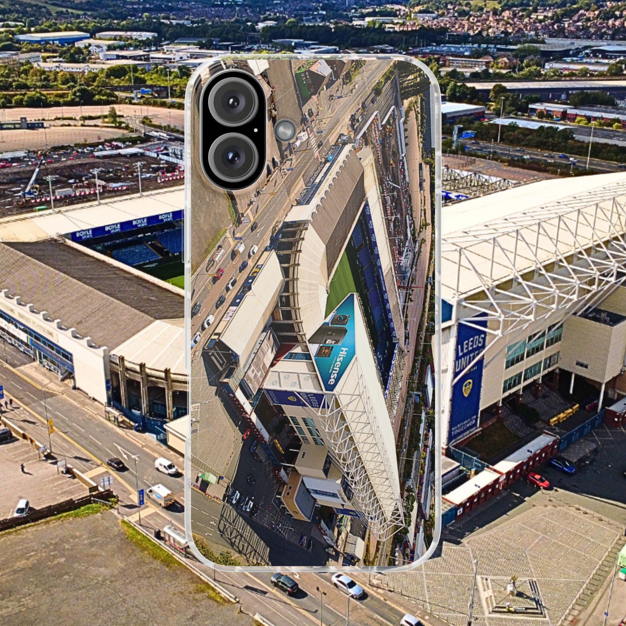 Leeds United — Elland Road Stadium — Flexi Phone Case — Yorkshire