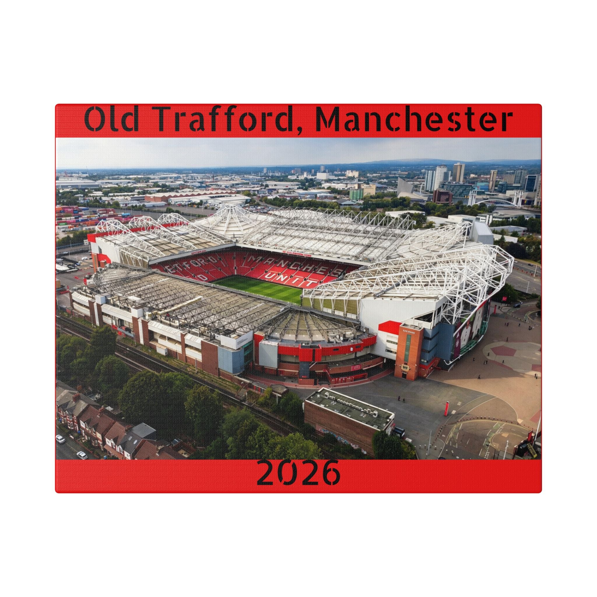 Old Trafford, Manchester 2026 Canvas Print