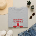 Liverpool Heritage Tee — Retro Football Shirt Collage