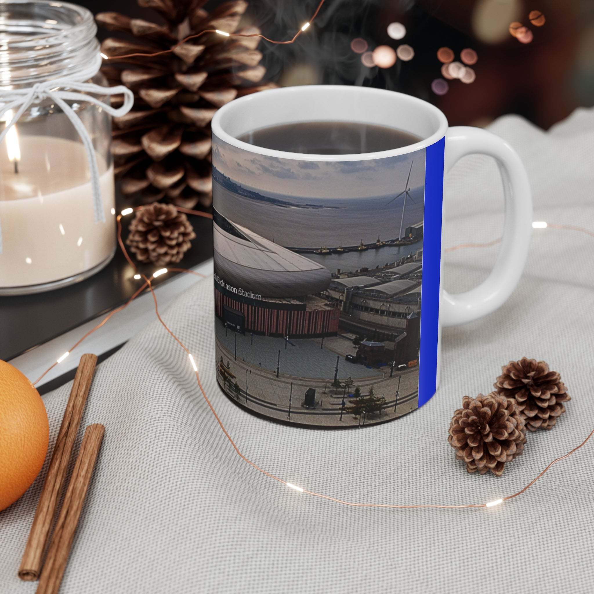 Everton FC Hill Dickinson Stadium 11oz Ceramic Mug.