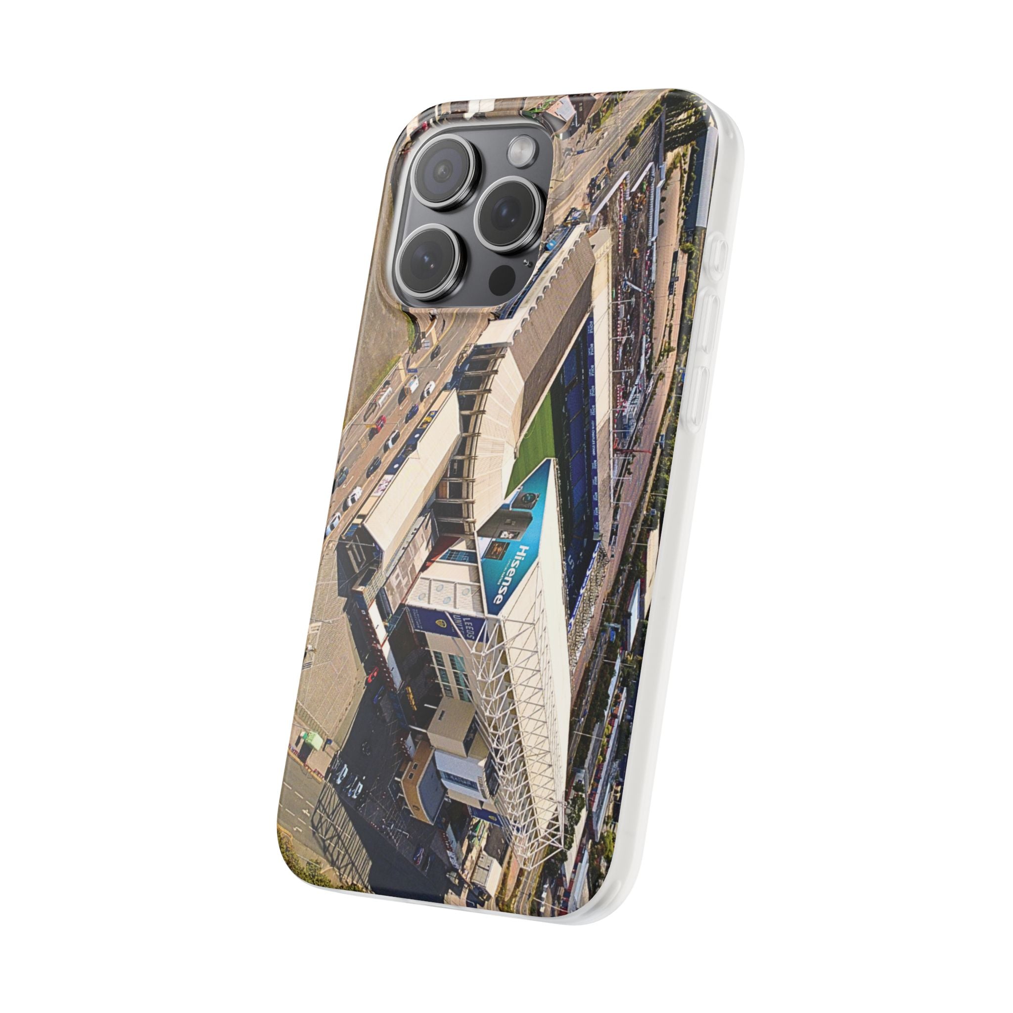 Leeds United — Elland Road Stadium — Flexi Phone Case — Yorkshire