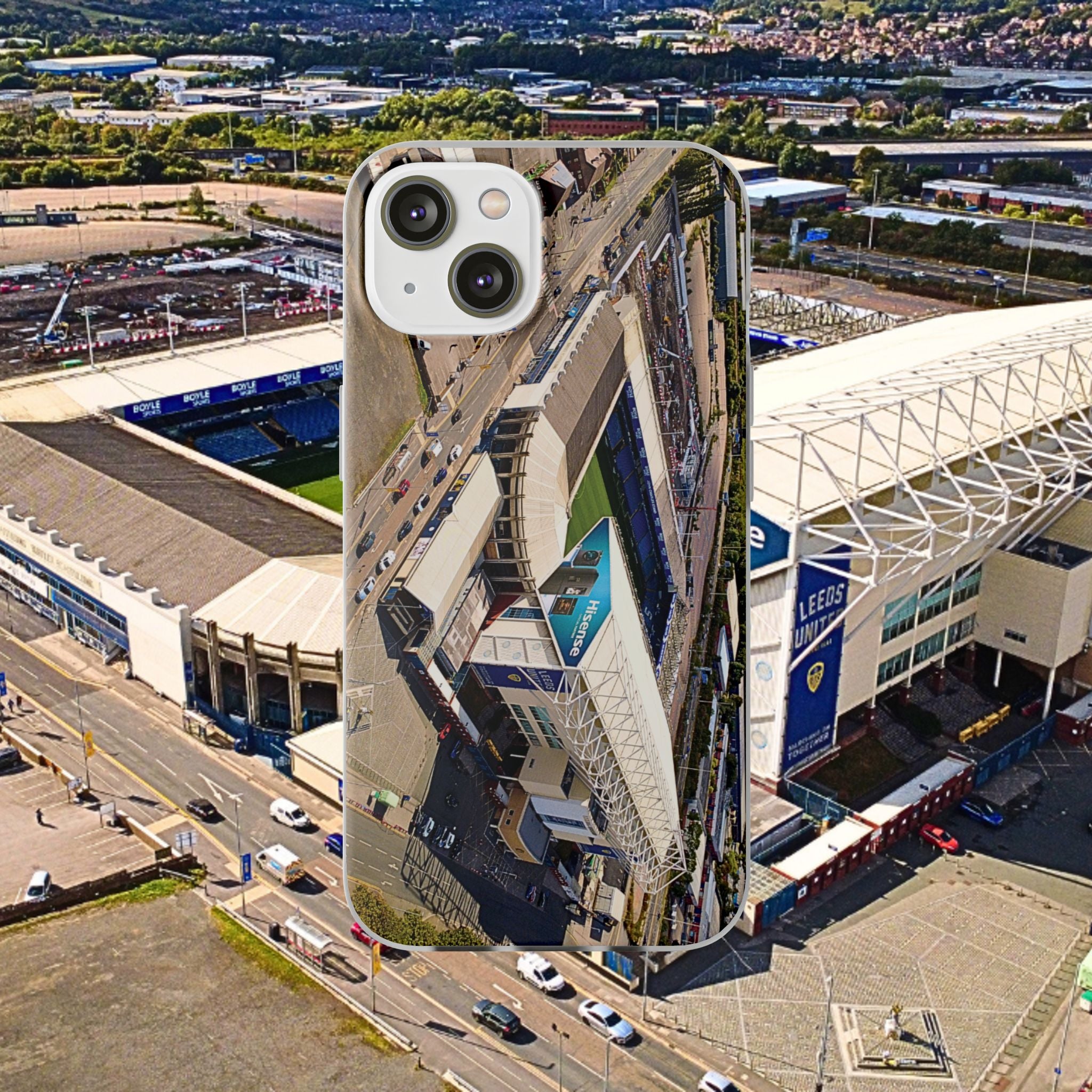 Leeds United — Elland Road Stadium — Flexi Phone Case — Yorkshire