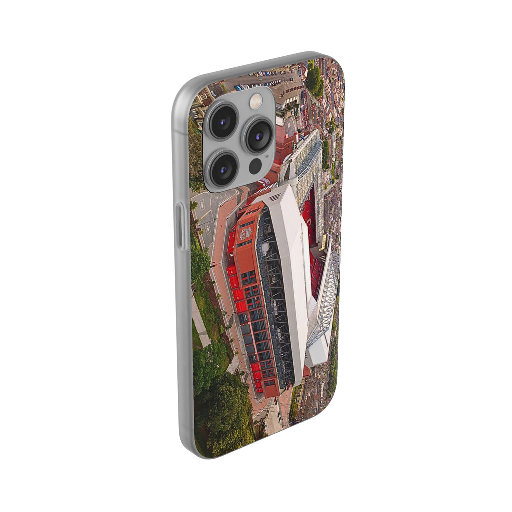 Liverpool Anfield Aerial Flexi Phone Case — Anfield Stadium Photo iPhone Cover
