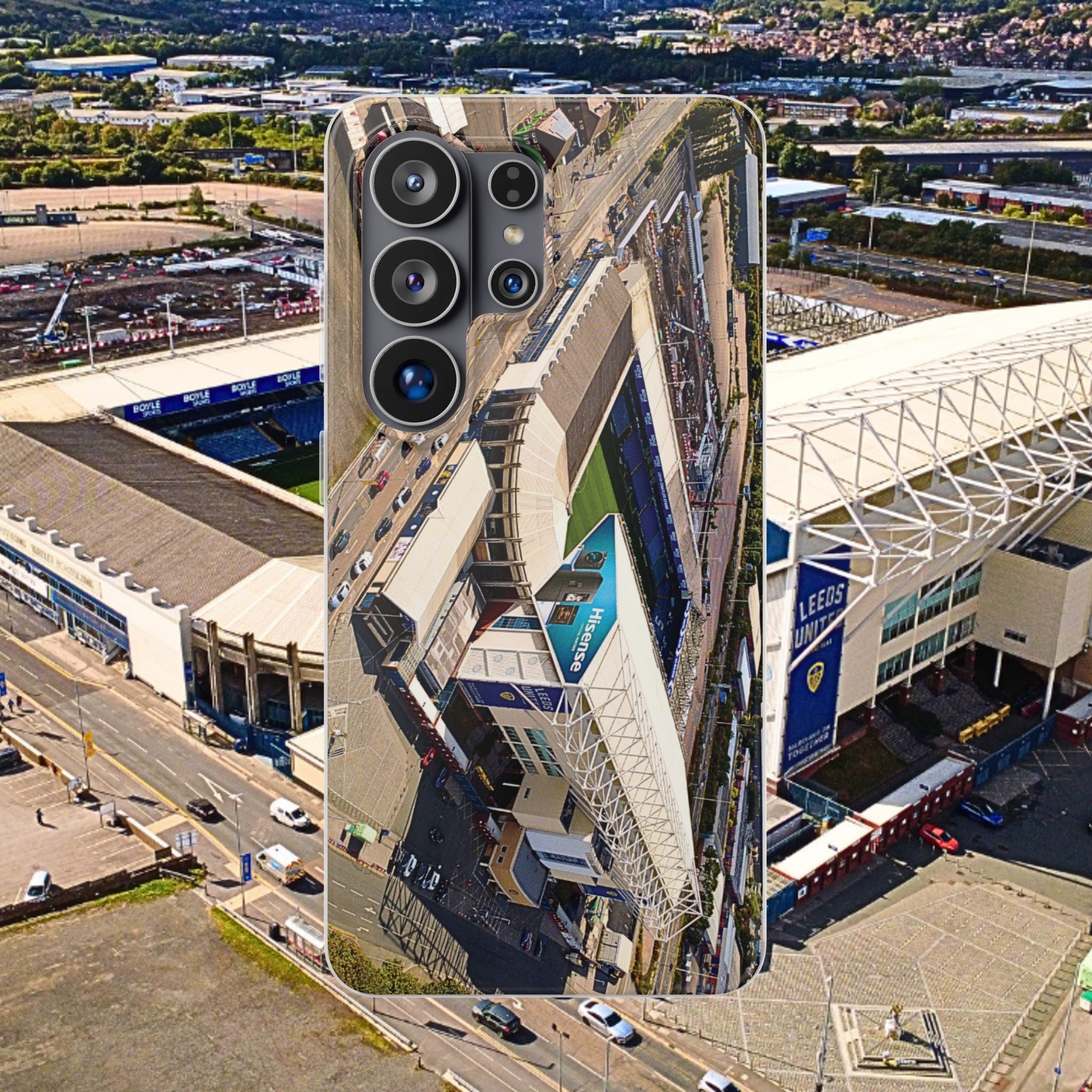 Leeds United — Elland Road Stadium — Flexi Phone Case — Yorkshire