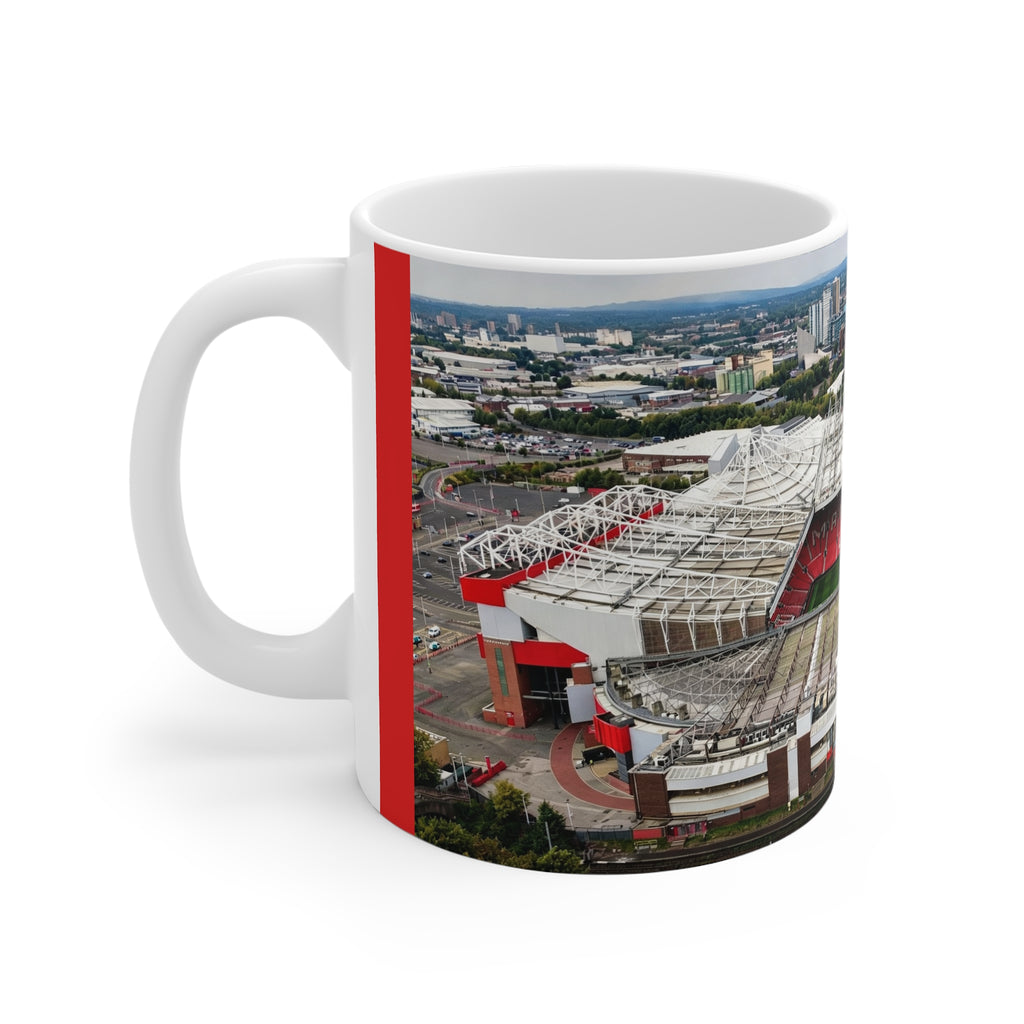 Manchester United — Old Trafford Stadium — Theatre of Dreams — 11oz Ceramic Mug