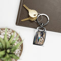 Leeds United — Elland Road Stadium — Photo Keyring — Yorkshire