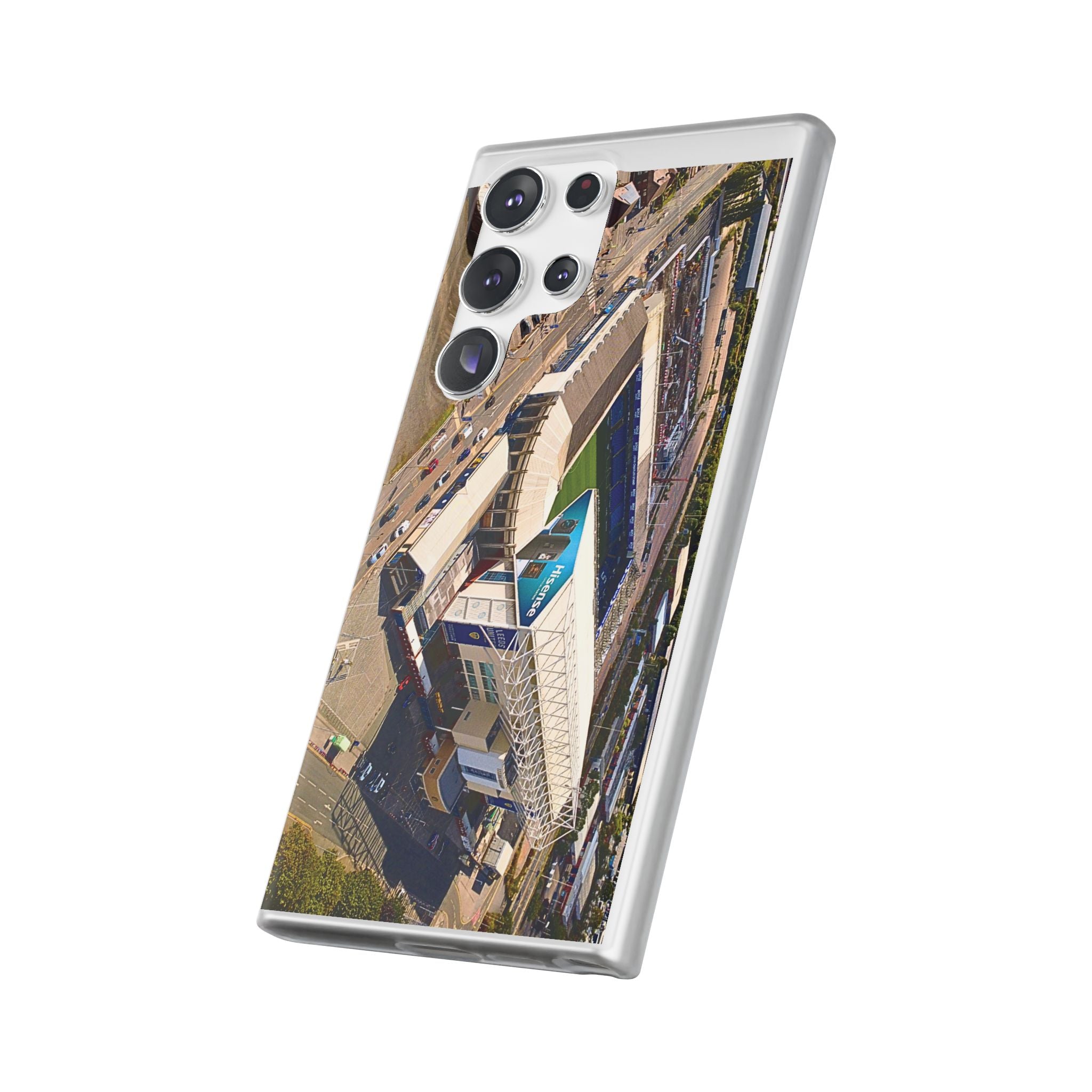 Leeds United — Elland Road Stadium — Flexi Phone Case — Yorkshire
