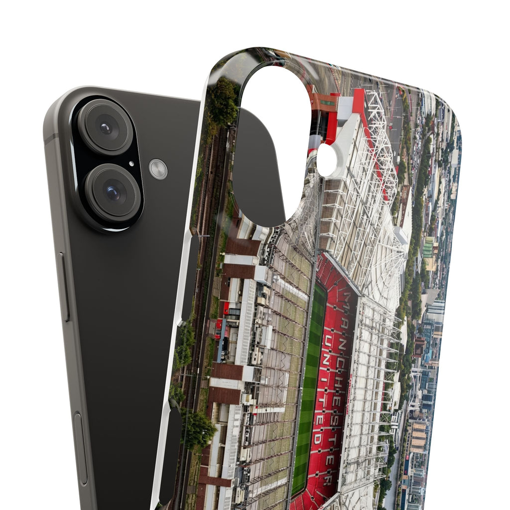 Old Trafford Aerial Side View — Manchester United — Premium Phone Case