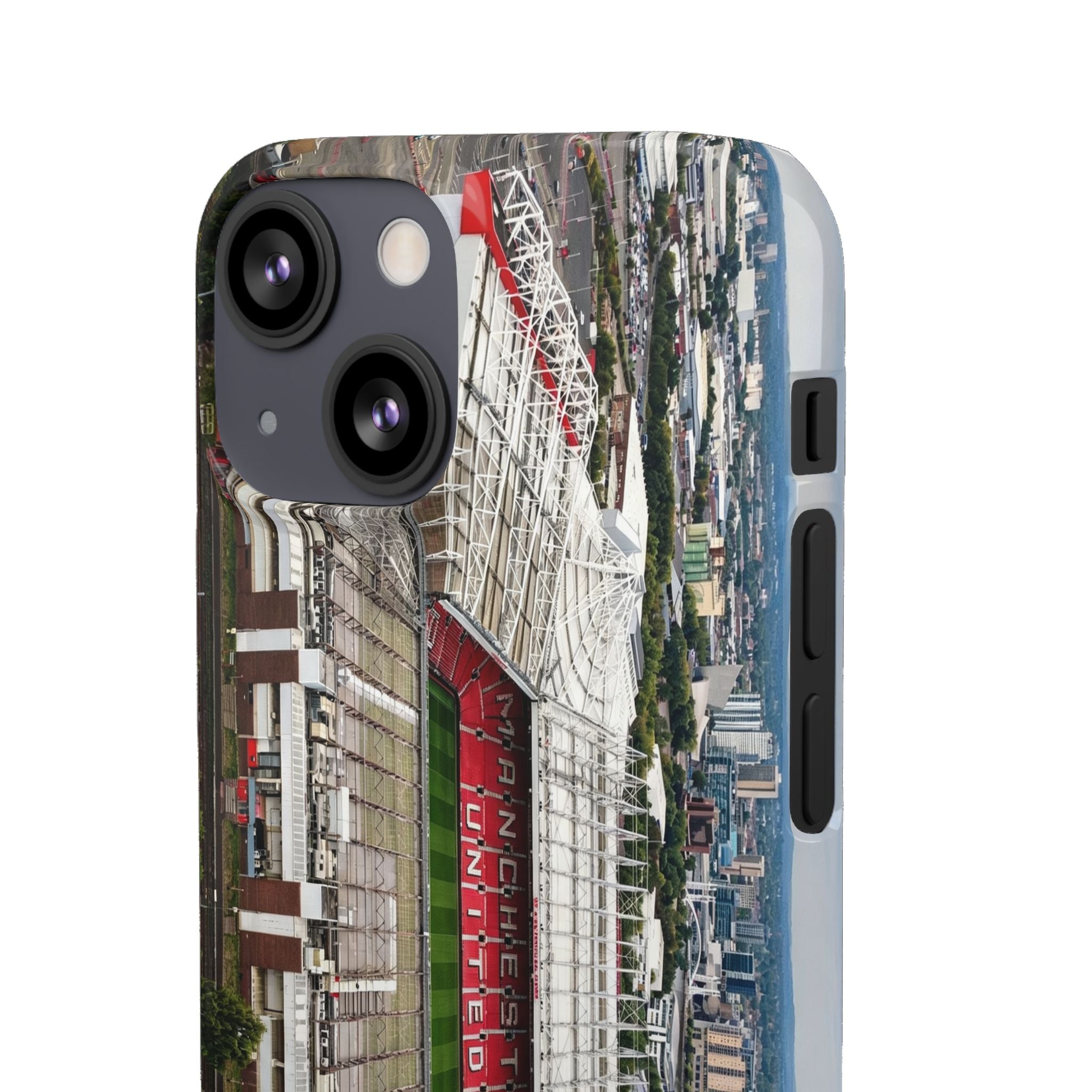 Old Trafford Aerial Side View — Manchester United — Premium Phone Case