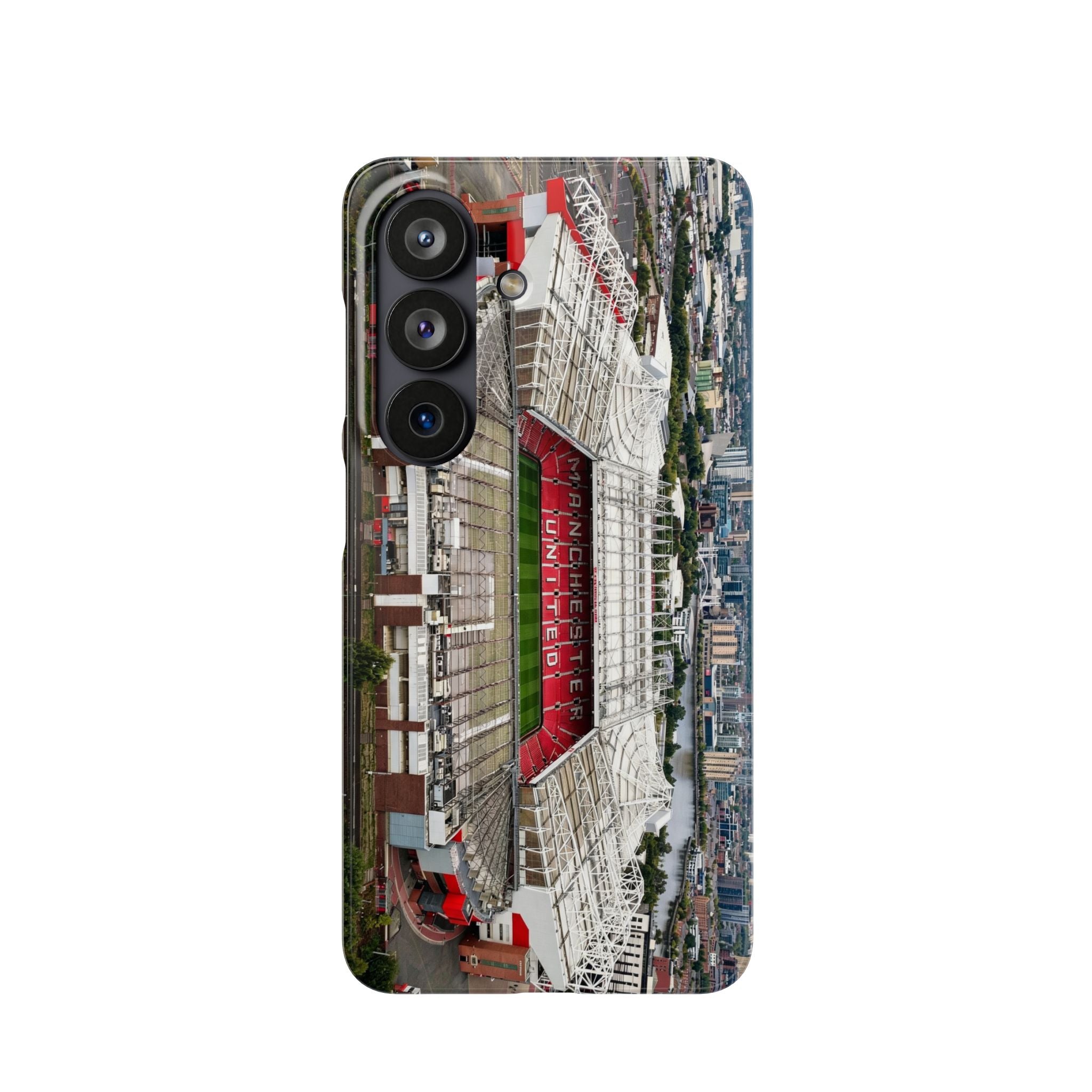 Old Trafford Aerial Side View — Manchester United — Premium Phone Case