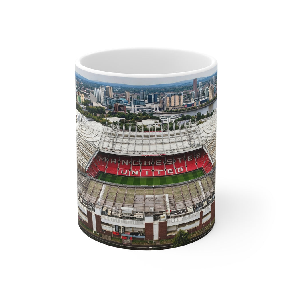 Manchester United — Old Trafford Stadium — Theatre of Dreams — 11oz Ceramic Mug
