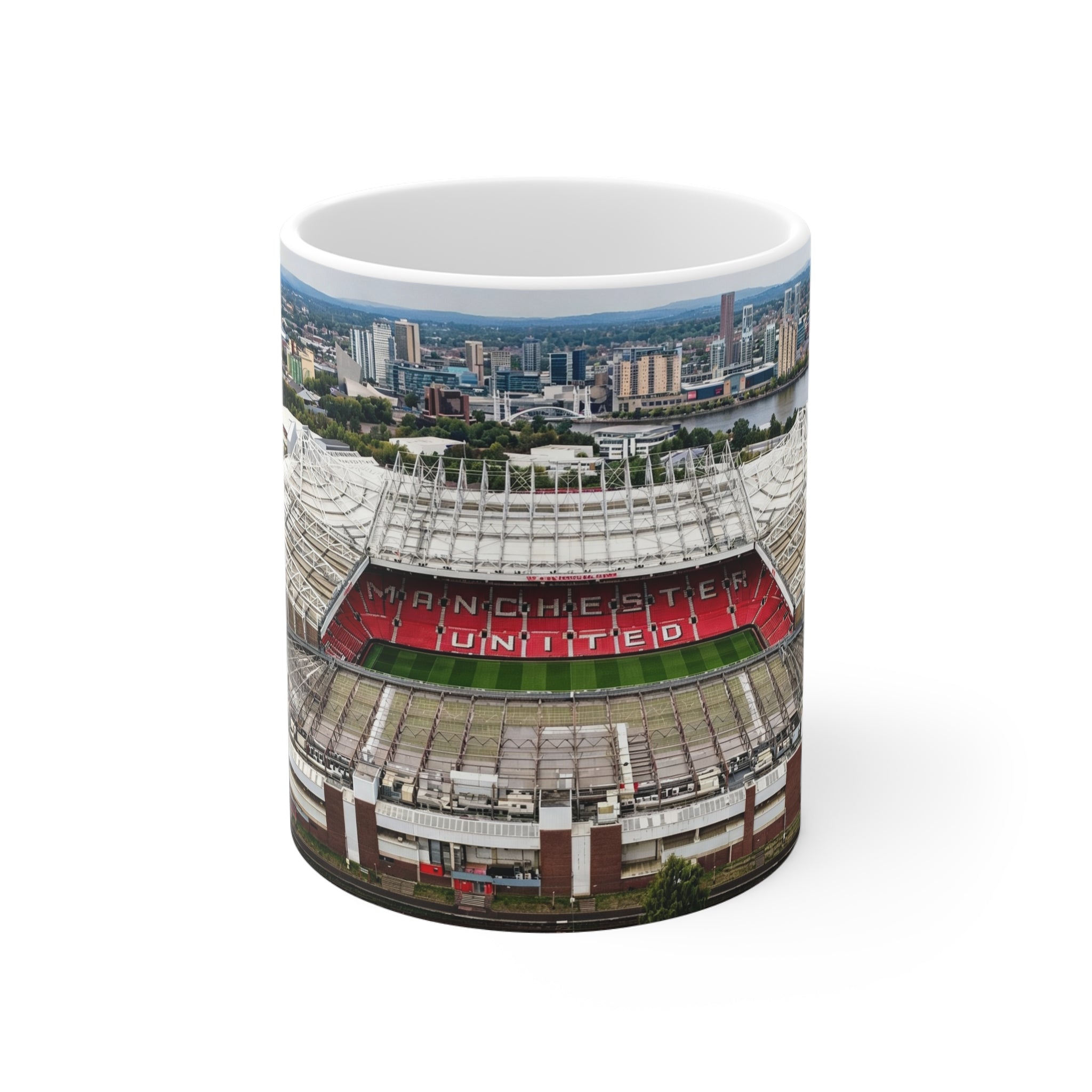 Manchester United — Old Trafford Stadium — Theatre of Dreams — 11oz Ceramic Mug