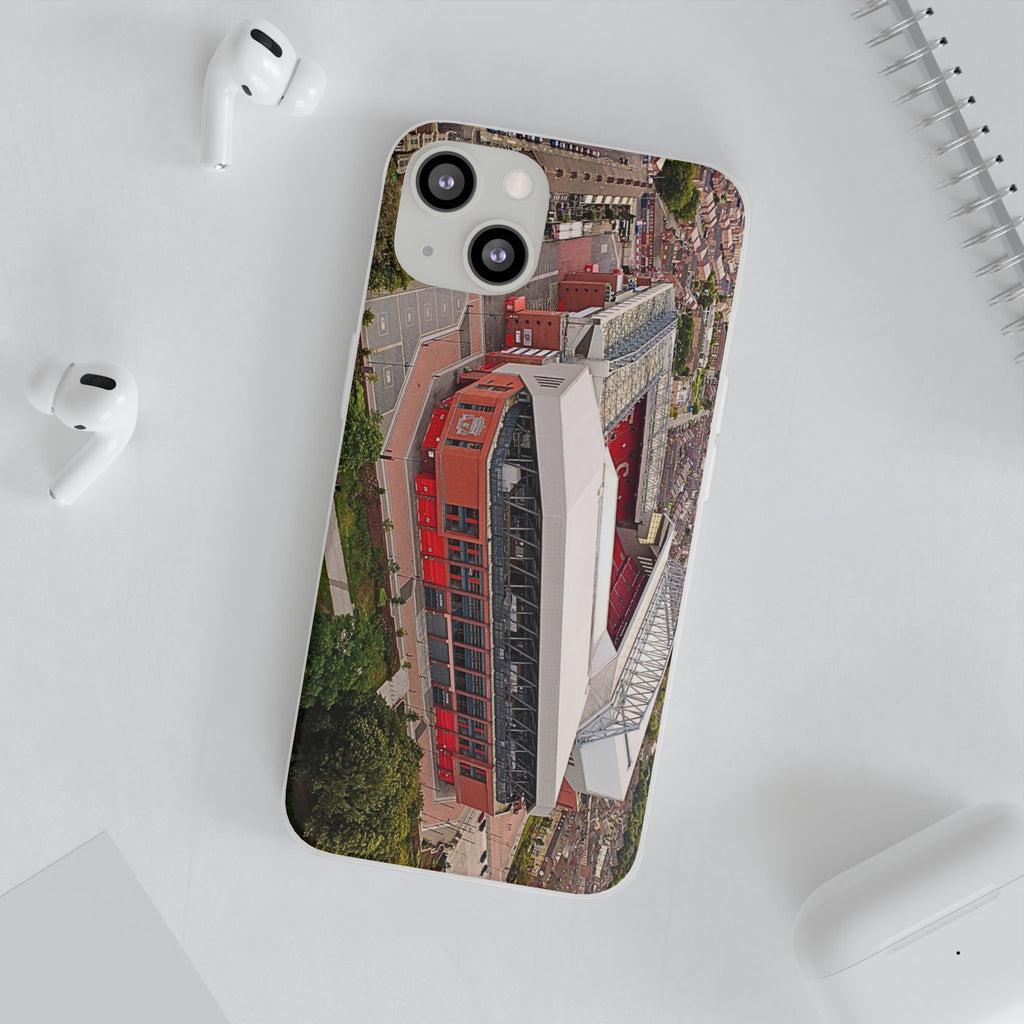 Liverpool Anfield Aerial Flexi Phone Case — Anfield Stadium Photo iPhone Cover