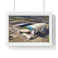 Elland Road Aerial Framed Poster — Leeds United Stadium Wall Art