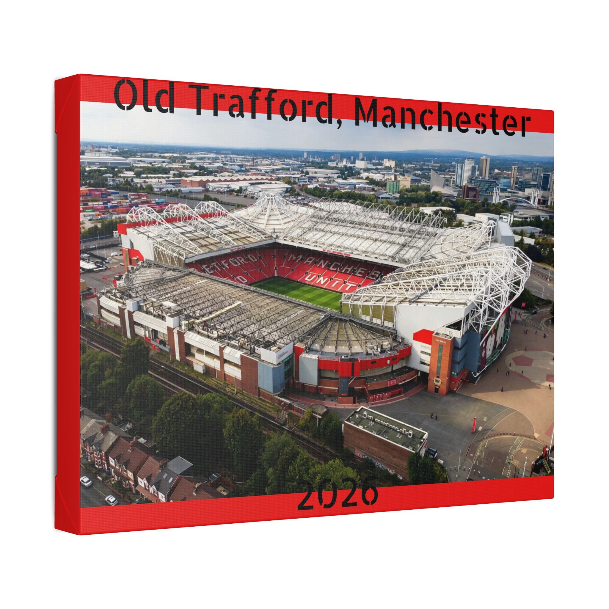 Old Trafford, Manchester 2026 Canvas Print